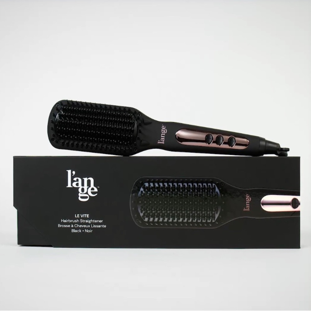 COPY - @@@L’ANGE@@@Le Vite Ceramic Straightening Brush. Black.